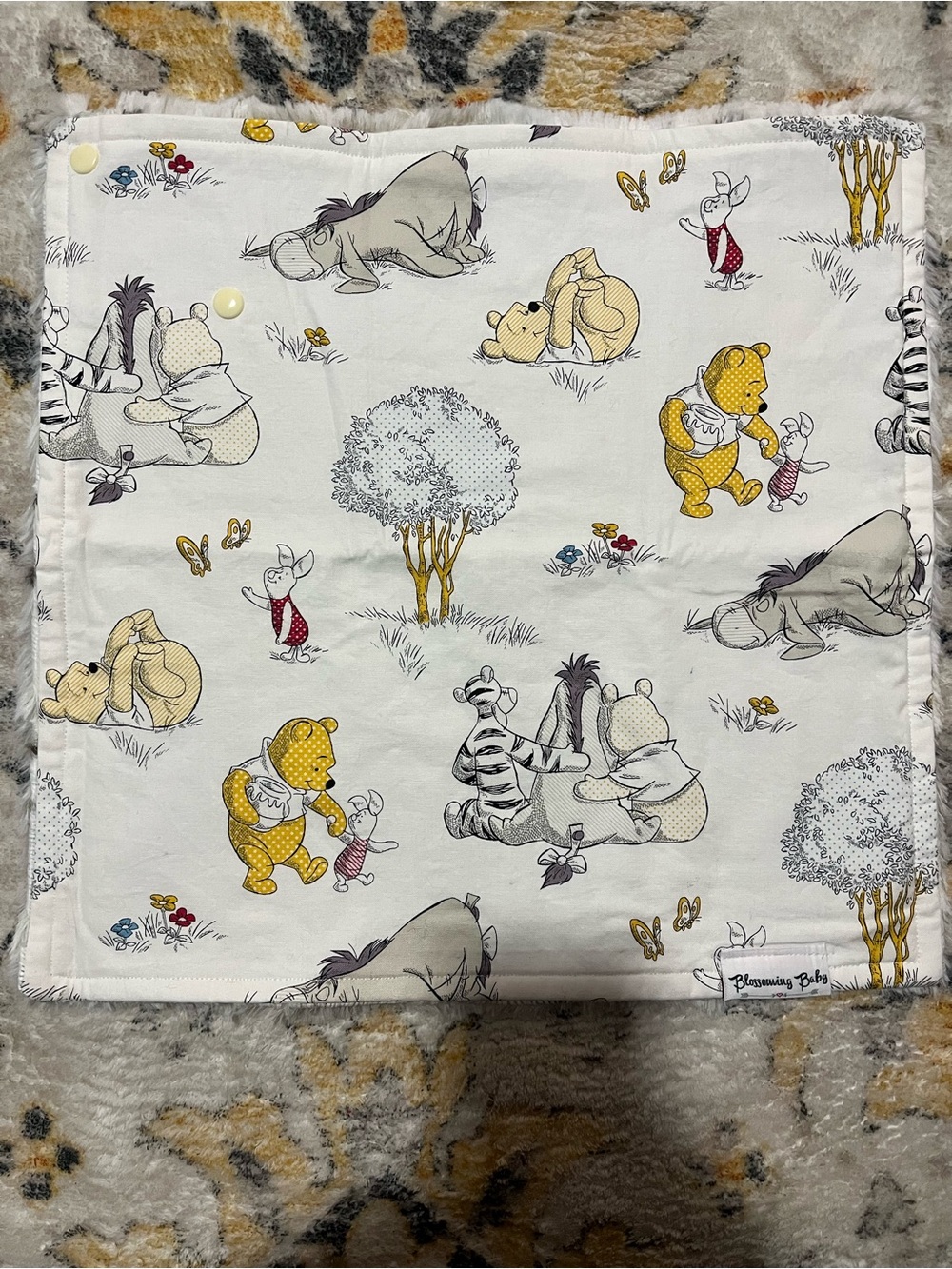 NWOT Blossoming Baby Winnie the Pooh Lovey (Pacifier Holder)